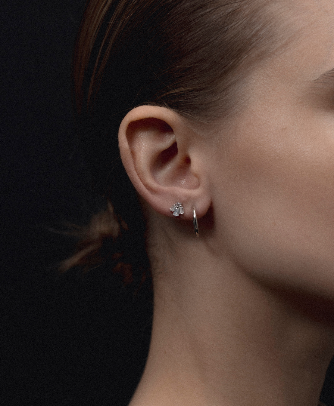 PIN NO.101 SINGLE EARRING